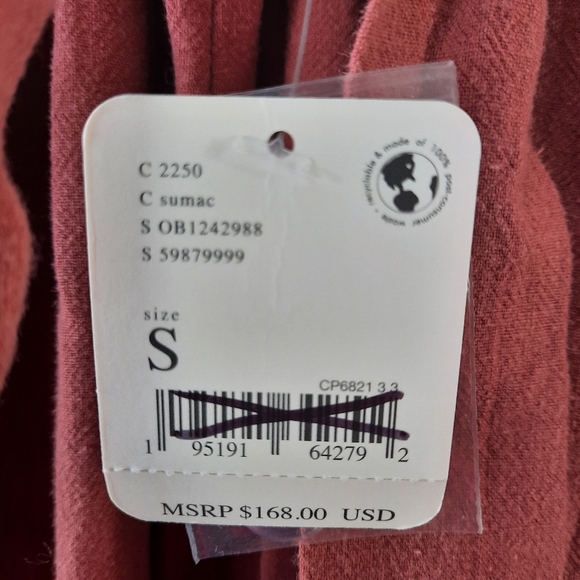 Free People Sienna Smocked Jumpsuit NWT Size Small - Picture 9 of 9